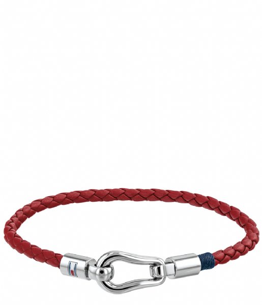 Tommy Hilfiger Bracelet Corded Bracelet SS Red (TJ2790071)